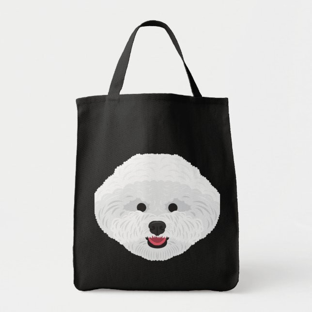 Bolsa Tote Bichon Frise (Frente)