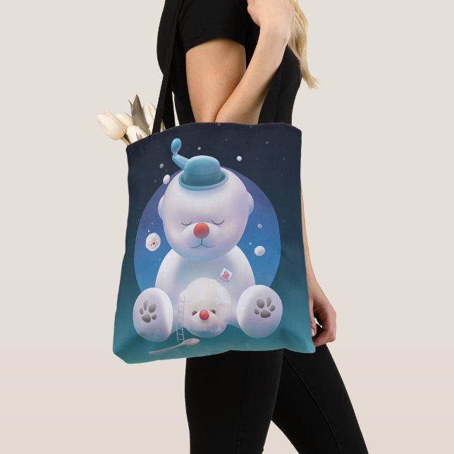 Bolsa Tote Bichon Ice Shaver Dreamland (Close Up)