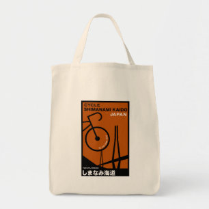 Bolsa Tote Bicicleta Japonês
