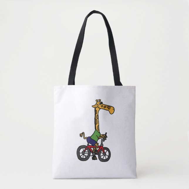Bolsa Tote Bicicleta legal Girafa (Frente)