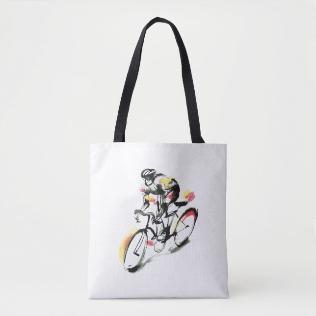 Bolsa Tote Bicicleta rodoviária (Frente)