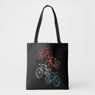 Bolsa Tote Bicicletas coloridas