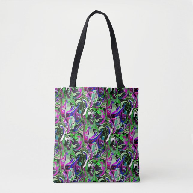 Bolsa Tote Bicicletas no Voo... (Frente)