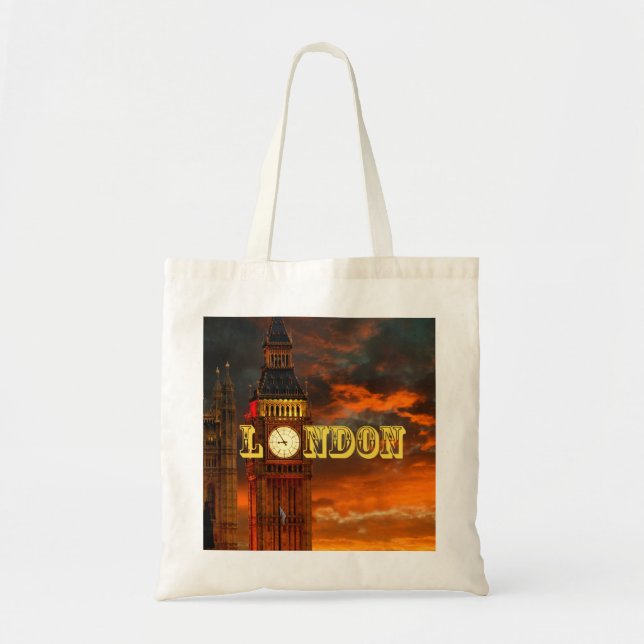 BOLSA TOTE BIG BEN LONDON (Frente)