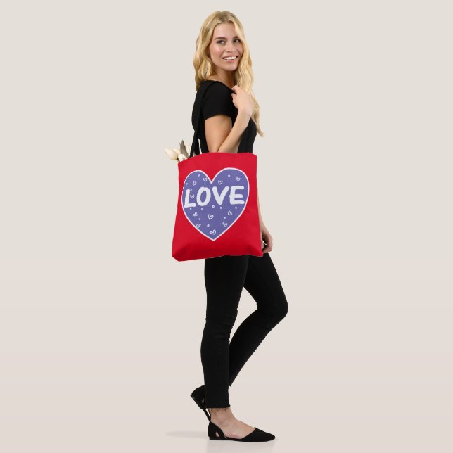 Bolsa Tote Big Veri Peri Love Heart (No(a) Modelo)