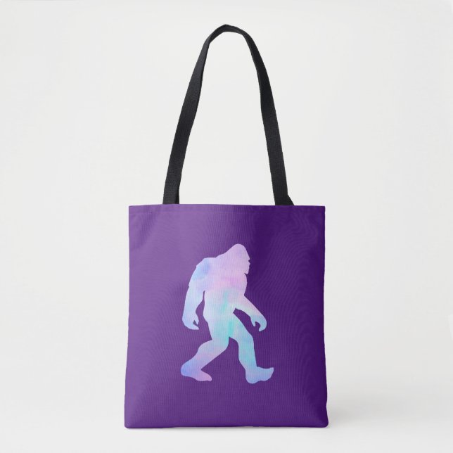 Bolsa Tote Bigfoot Aquarela       (Frente)