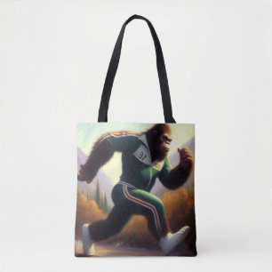 Bolsa Tote Bigfoot em Execução