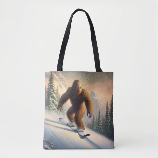 Bolsa Tote Bigfoot Snowboard (Frente)