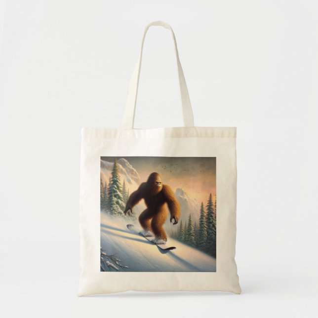 Bolsa Tote Bigfoot Snowboard (Frente)