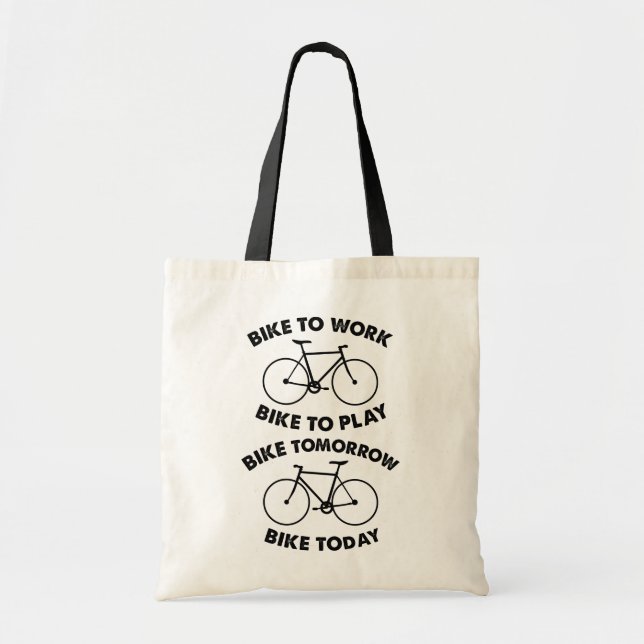 Bolsa Tote Bike Forever - Ciclo Legal (Frente)
