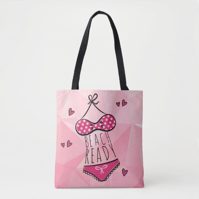Bolsa Tote Bikini Beach Ready Girly (Frente)