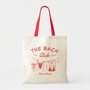 Bolsa Tote Bikinis de Solteira Desenhados à Mão Caprichosos