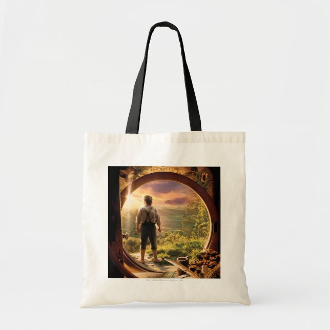 Bolsa Tote BILBO BAGGINS™ de volta na colagem de Shire (Frente)