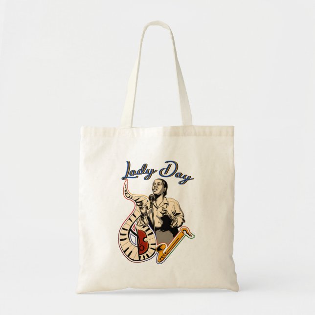 Bolsa Tote Billie Holiday (Frente)