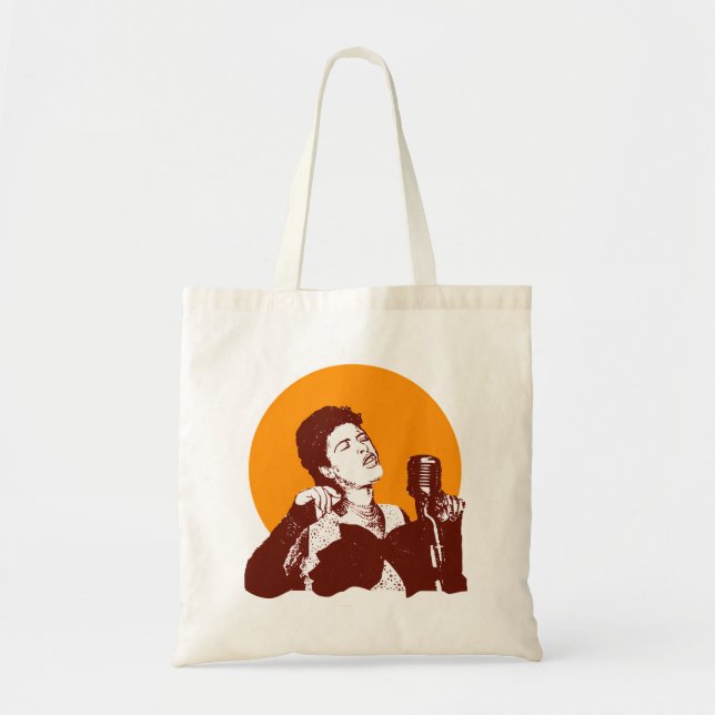 Bolsa Tote Billie Holiday (Frente)