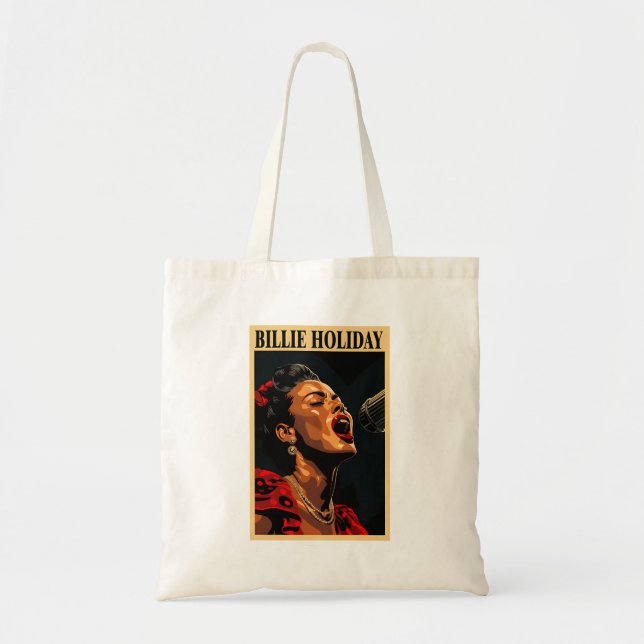 Bolsa Tote Billie Holiday (Frente)