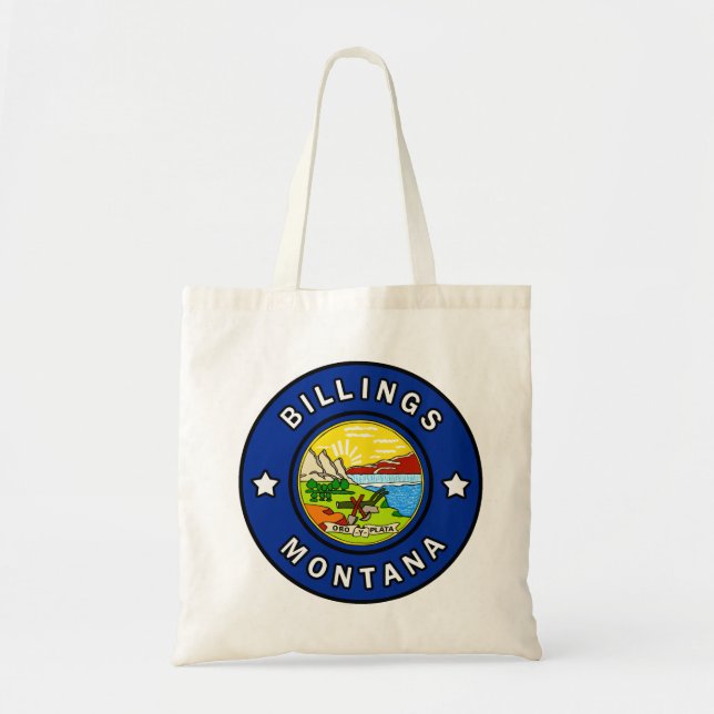 Bolsa Tote Billings Montana (Frente)