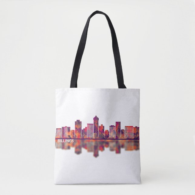 Bolsa Tote Billings Skyline (Frente)