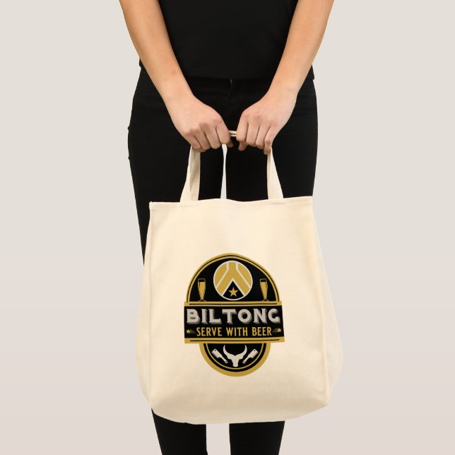 Bolsa Tote Biltong E Beer (Frente (produto))