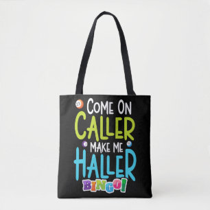 Bolsa Tote Bingo Engraçado Jogador Me Faz Holgar