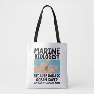 Bolsa Tote Biologia Marinha