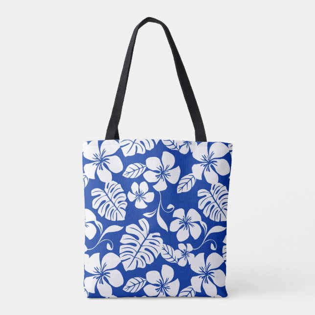 BOLSA TOTE BIQUÍNI ROSA (AZUL REAL) (Verso)