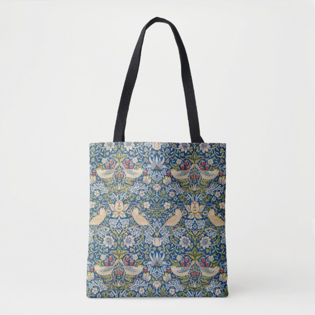Bolsa Tote Bird Art Nouveau Design (Frente)