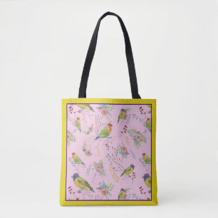 Bolsa Tote Bird Botanical