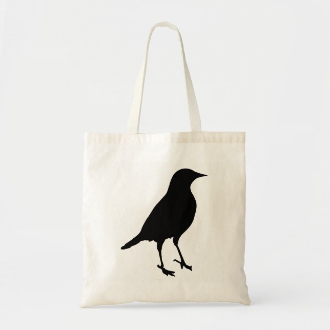 Bolsa Tote Bird Silhouette (Frente)
