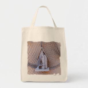 Bolsa Tote Birdhouse da madeira lançada costa