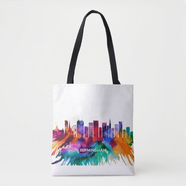Bolsa Tote Birmingham Skyline (Frente)