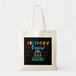 Bolsa Tote Birthday Cruise Squad