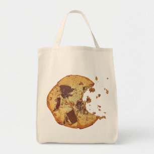 Bolsa Tote Biscoito dos pedaços de chocolate