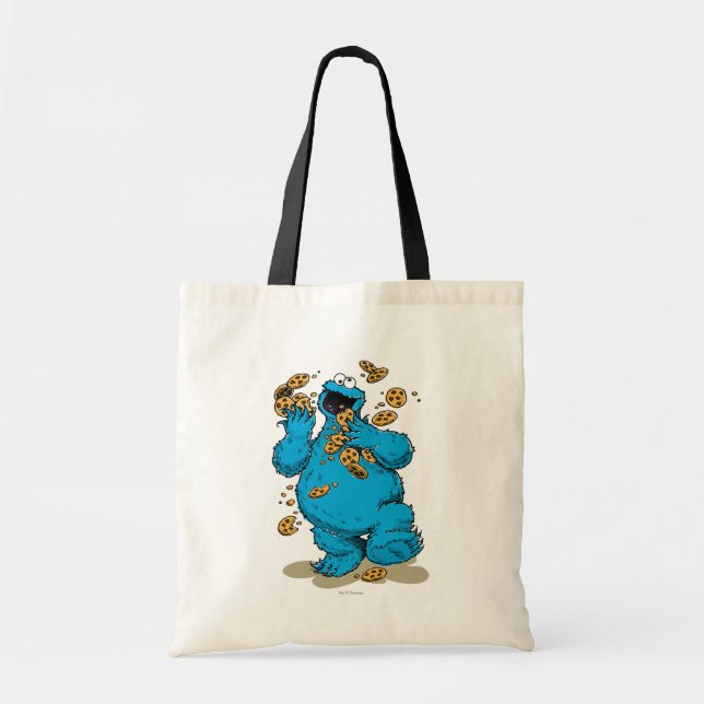 Bolsa Tote Biscoito Monstro Biscoitos Loucos (Frente)