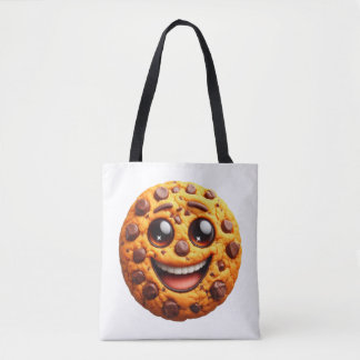 Bolsa Tote Biscoito sorridente.
