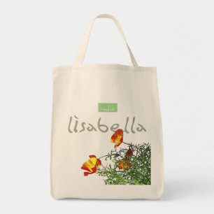 Bolsa Tote biscoitos alegres e brilhantes da Califórnia