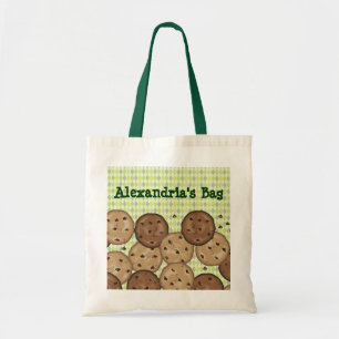 Bolsa Tote Biscoitos customizáveis dos pedaços de chocolate