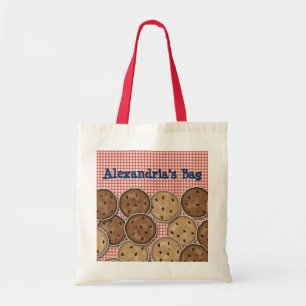 Bolsa Tote Biscoitos customizáveis dos pedaços de chocolate