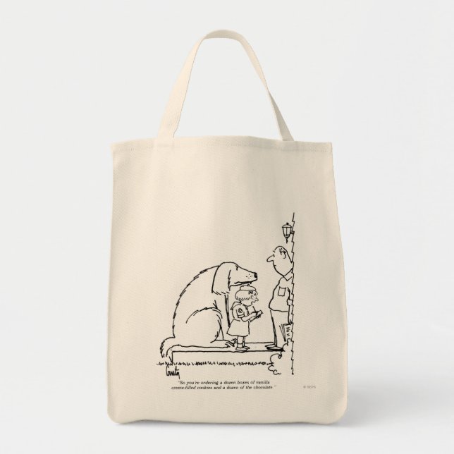 Bolsa Tote Biscoitos pedindo (Frente)