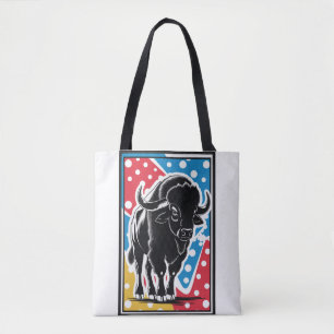 Bolsa Tote Bison - Pop de Buffalo