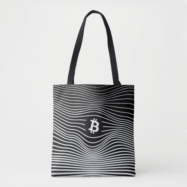 Bolsa Tote Bitcoin Force (Black)  (Frente)