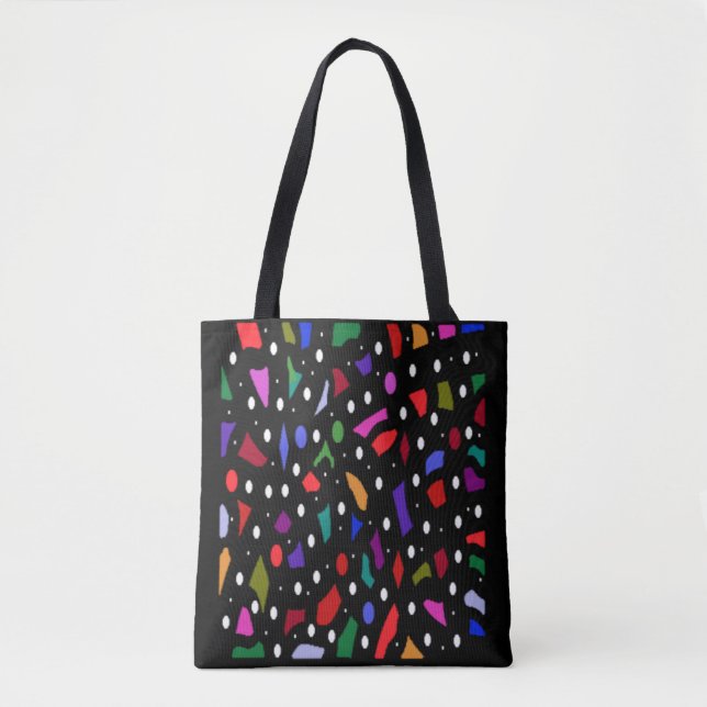 Bolsa Tote Bits e peças de mosaico (Frente)