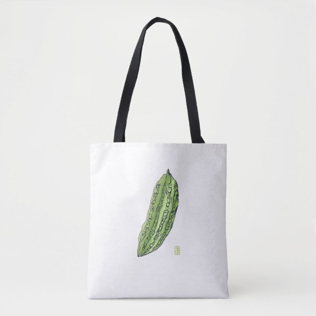 Bolsa Tote Bittermelon Sturdy Polidester Brucado (Frente)