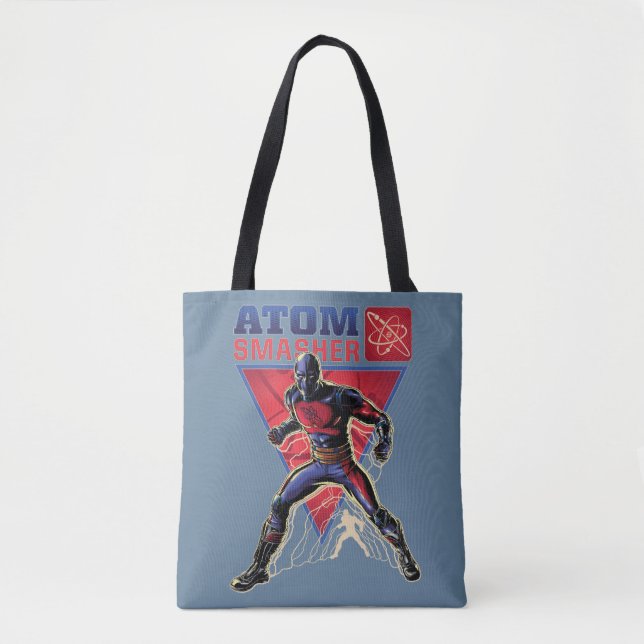 Bolsa Tote Black Adam | Atom Smasher Character Graphic (Frente)