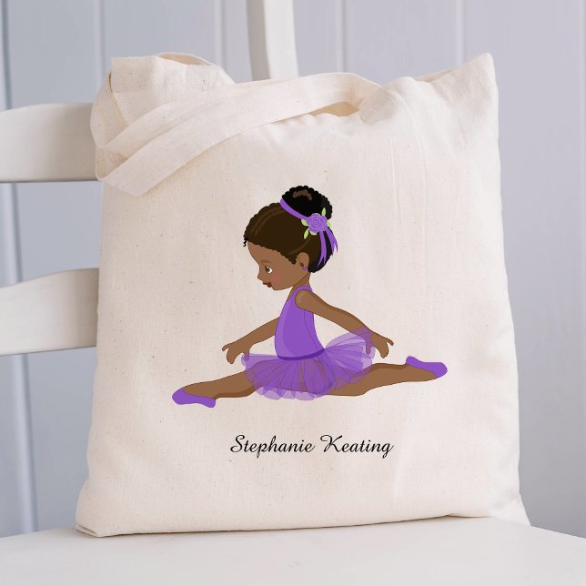 Bolsa Tote Black Ballerina Personalizado (Criador carregado)