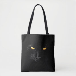 Bolsa Tote Black Cat Magic elegante personalizável