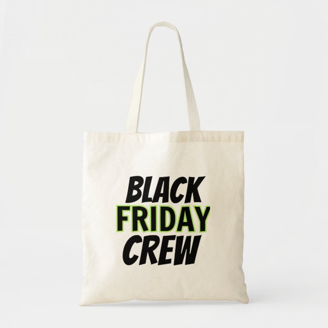Bolsa Tote Black Friday Crew (Frente)