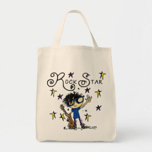 Bolsa Tote Black Hair Boy Star