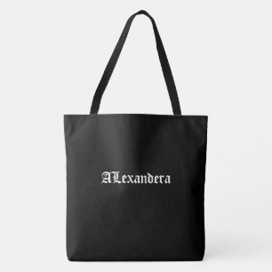 Bolsa Tote Black Halloween Personalizado