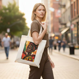Bolsa Tote Black History Month Heritage Queen Spirit Art